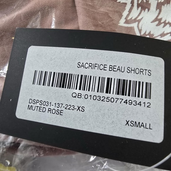 Darc Sport SHE Sacrifice Beau Muted Rose Size X-Small‎ Gym Weightlifting - Picture 6 of 7